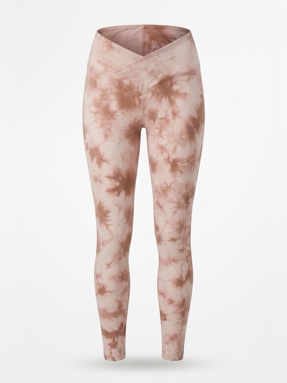 PINK Victoria's Secret Tie-Dye High-Waist Leggings in Blush & Brown